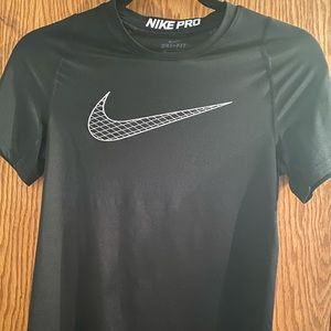 Nike Pro boys DRI-FIT shirt.